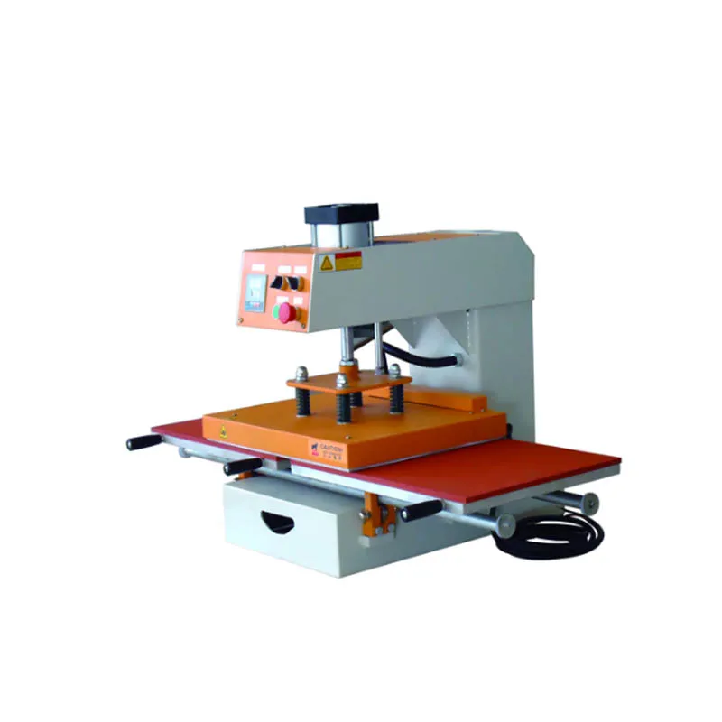 Automatic Pneumatic Sublimation Rosin Double Station Down Sided Heat Transfer Machine