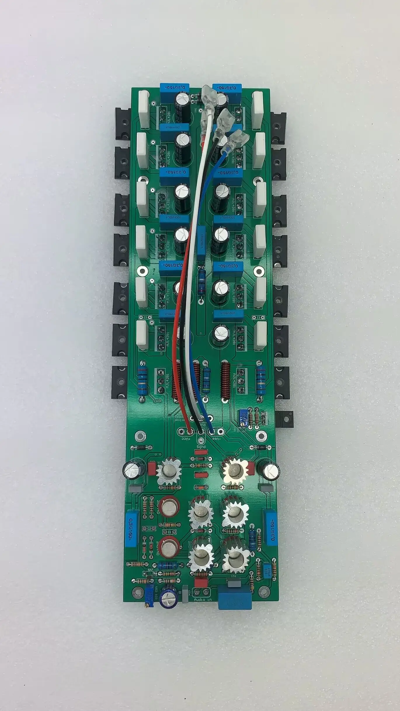 تجميعها 500 واط لتقوم بها بنفسك hif أحادية مكبر كهربائي مجلس مرجع FM801 دائرة 14 قطعة TTC5200 الترانزستور