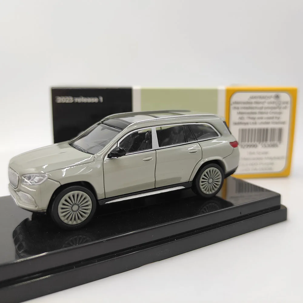 

Diecast PAPA 1:64 Scale 2020 Maybach Purple Benz Simulation Alloy Car Model Collectible Toy Gift Souvenir Display