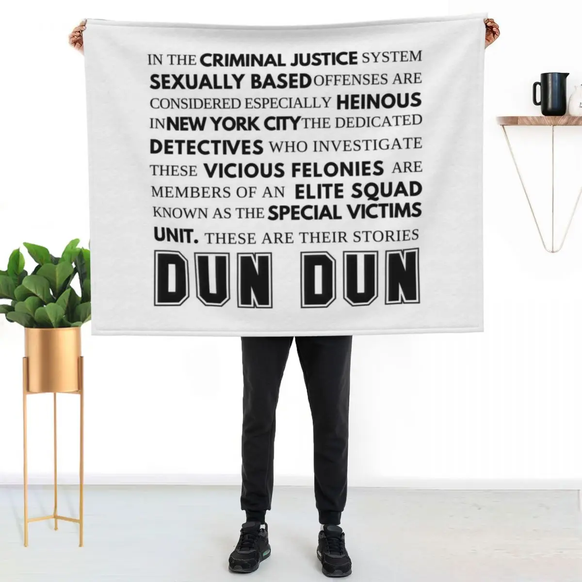 SVU Opening Speech Throw Blanket Blankets For Bed Kid'S Comforter Thermal Personalized Gift Soft Blankets