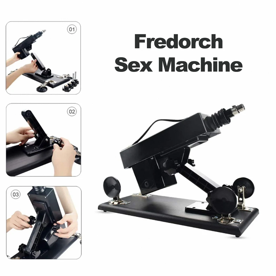 Macchine del sesso FREDORCH per donna masturbazione pompaggio pistola del sesso velocità regolabile macchina d\'amore per donne, Sex shop giocattoli