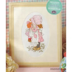 ZZS026 Sarah DIY prezent nowa sztuka stich Craft haft liczone nie drukowane Cross Stitch pakiety haft krzyżykowy zestawy malarskie