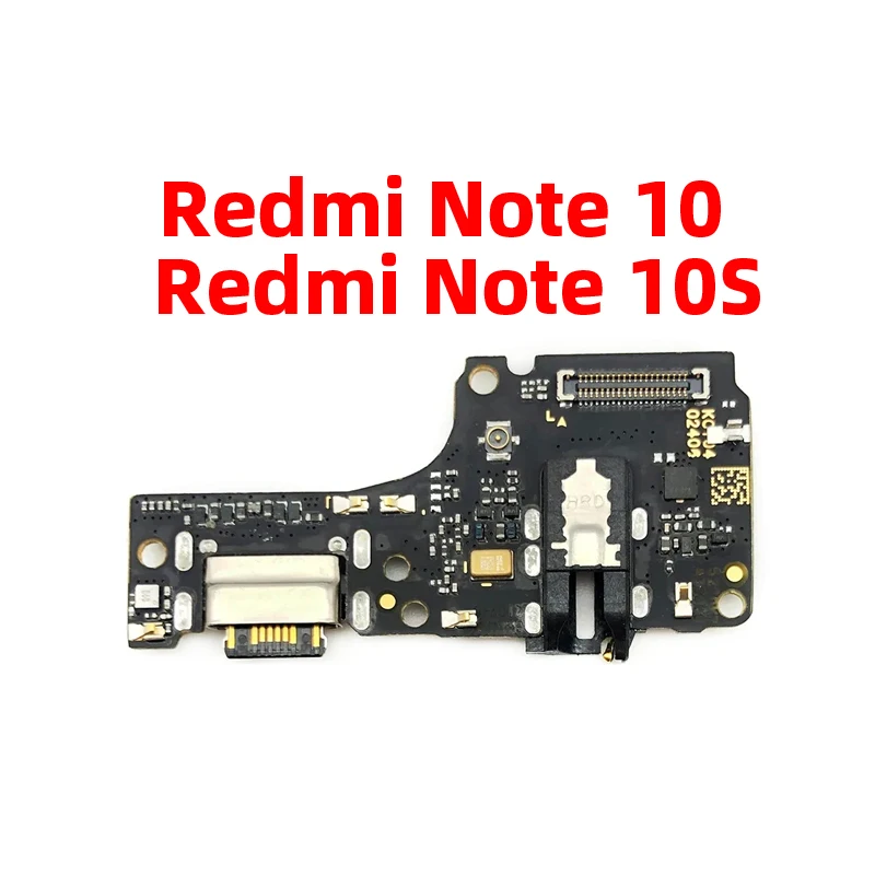 Conector de base para xiaomi Redmi Note 10 note 10S pro, puerto de carga, Cable flexible, reemplazo de placa