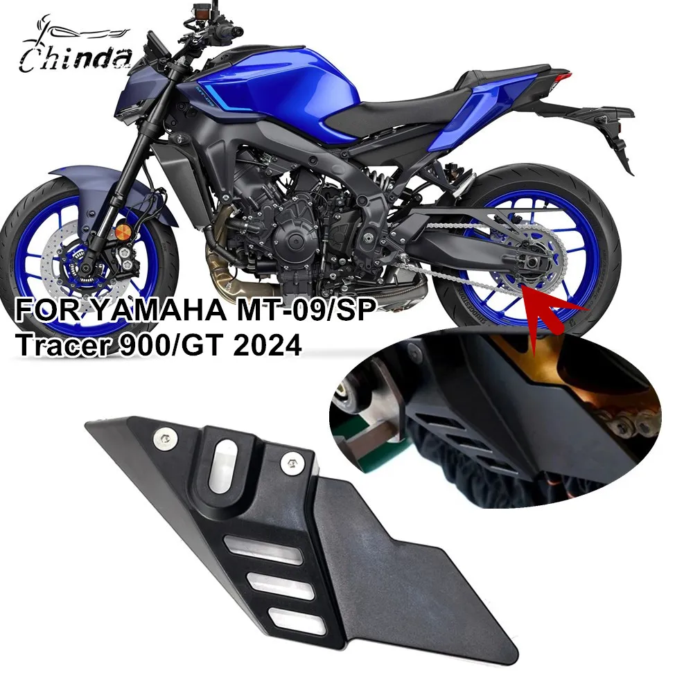 

2024 New Motorcycle Drive Chain Cover Chain Guide Protector For YAMAHA MT-09 SP MT09 Tracer 9 GT Tracer 900 2024