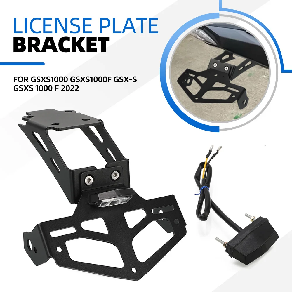 

GSX-S1000 License Plate Holder Tail Light Bracket Fender Eliminator Kit For Suzuki GSXS1000 GSXS1000F GSX-S GSXS 1000 F 2022