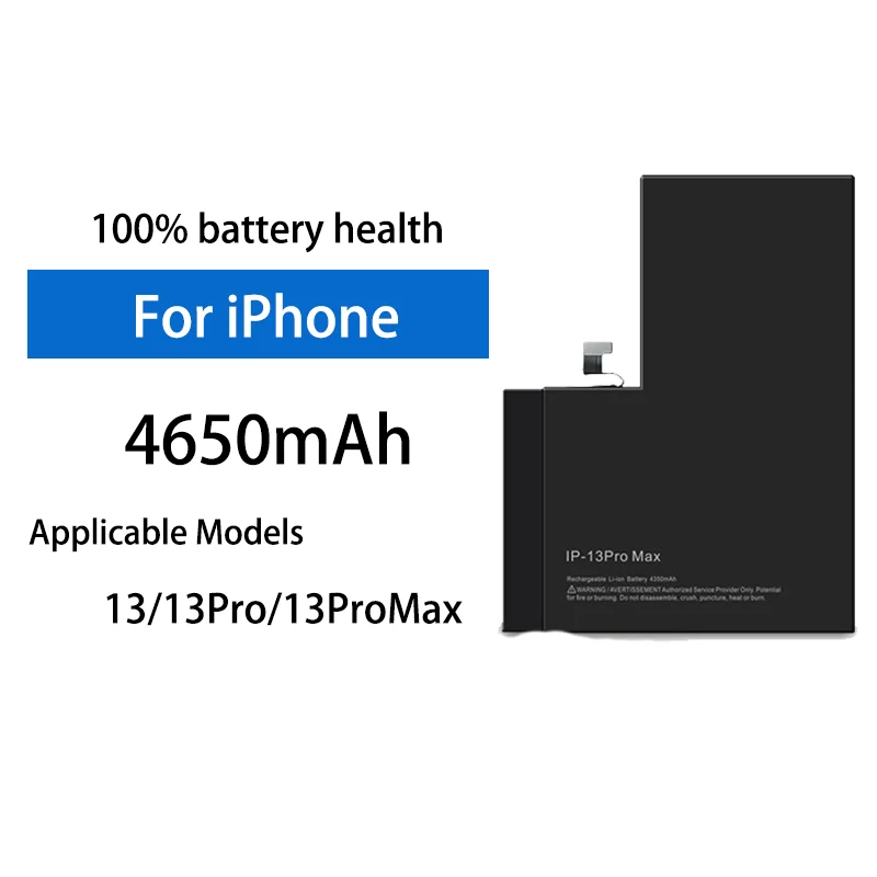 

Аккумулятор повышенной емкости 4650 мАч для iPhone 13 Pro 13 ProMax PM: безопасная и стабильная работа мобильного телефона