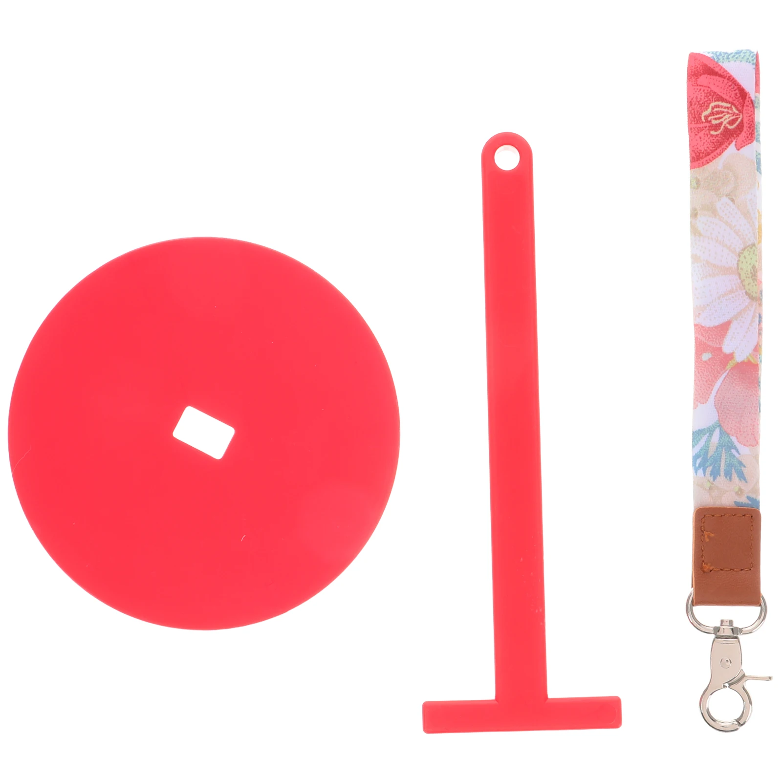 

Simple Wrist Yarn Holder Portable Acrylic Spinner for Crocheting Knitting Yarn Storage Organizer Travel Crafting Accessory