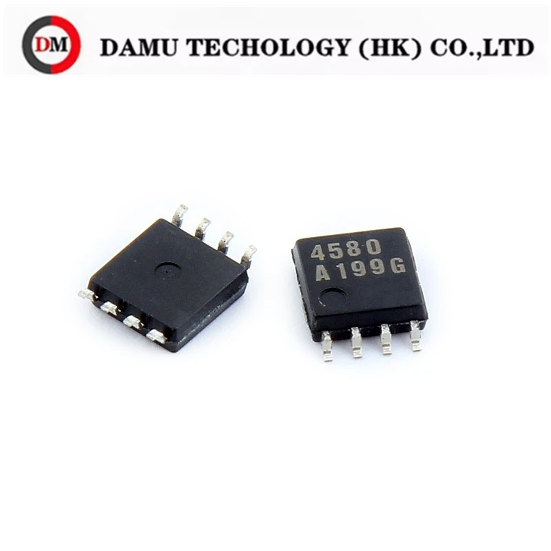 

10 шт. NJM4580M 8 NJM4580 4580-8