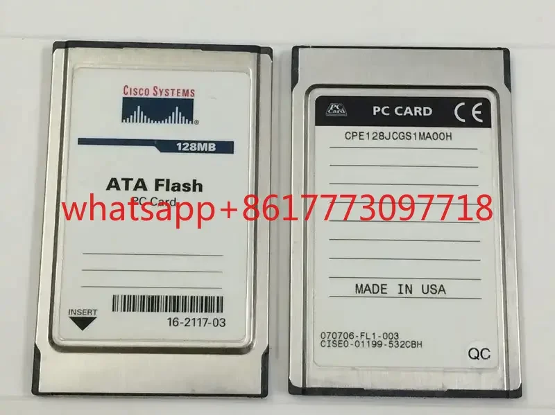 Tarjeta de Memoria PCMCIA de 128 MB, Tarjeta Flash 128MATA para Máquinas Herramienta Industriales de Control Numérico