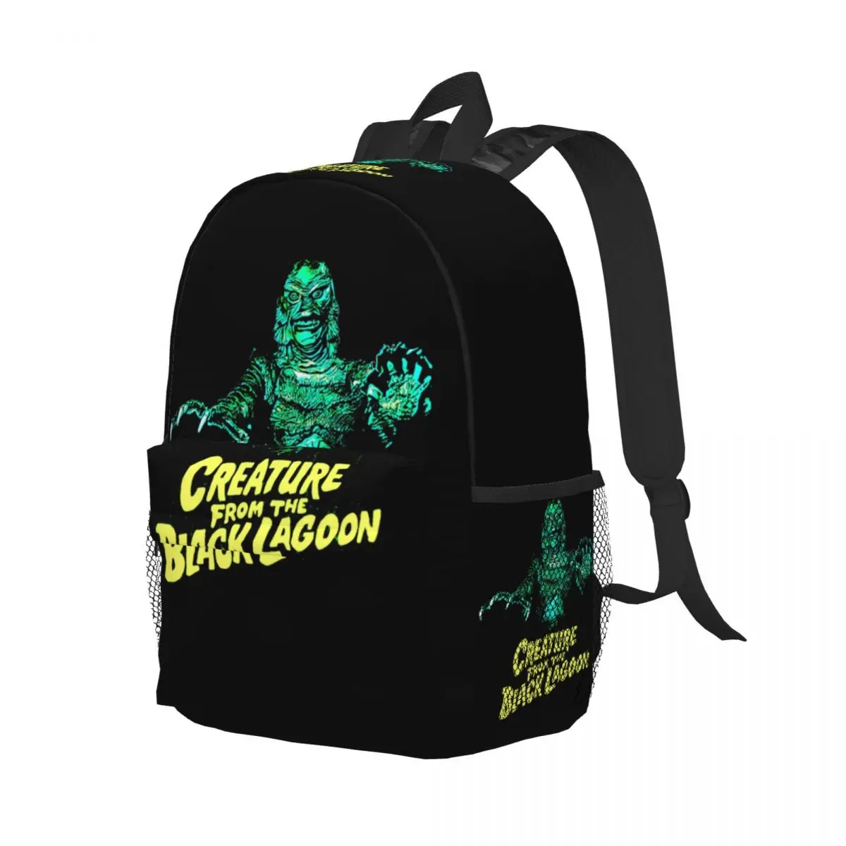 

Рюкзак «Существо из черной лагуны», студенческая сумка для книг для мальчиков и девочек, детская школьная сумка, сумки на плечо для ноутбука для мужчин и женщин