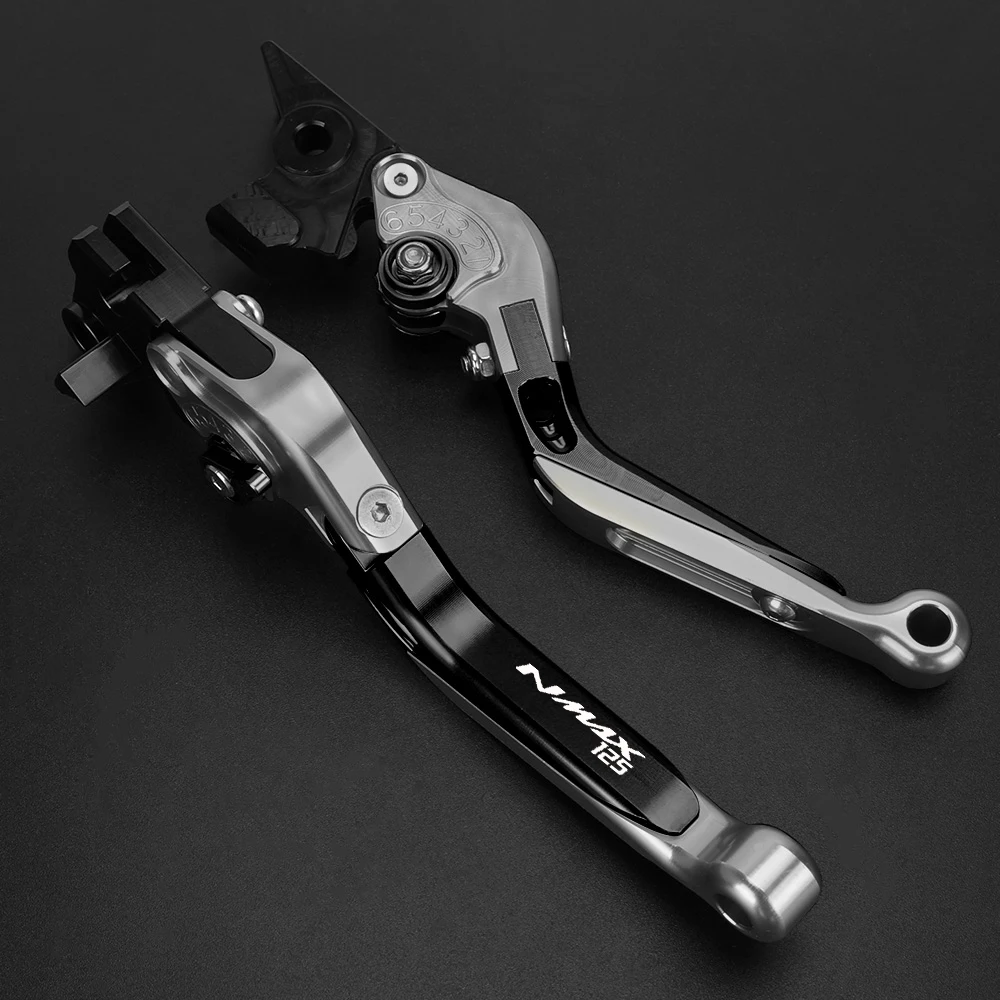 Motorcycle Brake Clutch Levers Handlebar grips Handle Ends For YAMAHA NMAX125 N MAX 125 2015- 2024 2023 2022 2021 NMAX 125
