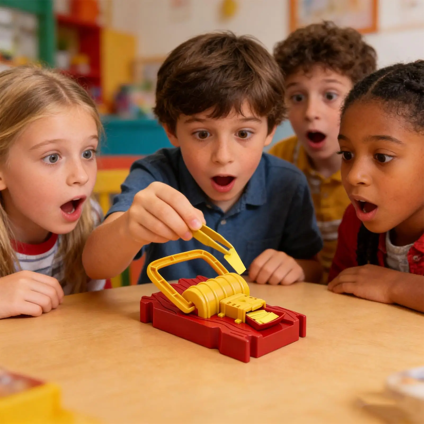 

Интерактивная игра-ловушка для развития координации рук и глаз, тематическая игрушка-шутка для подростков, взрослых, семьи, мальчиков, девочек, детей, для класса и школы