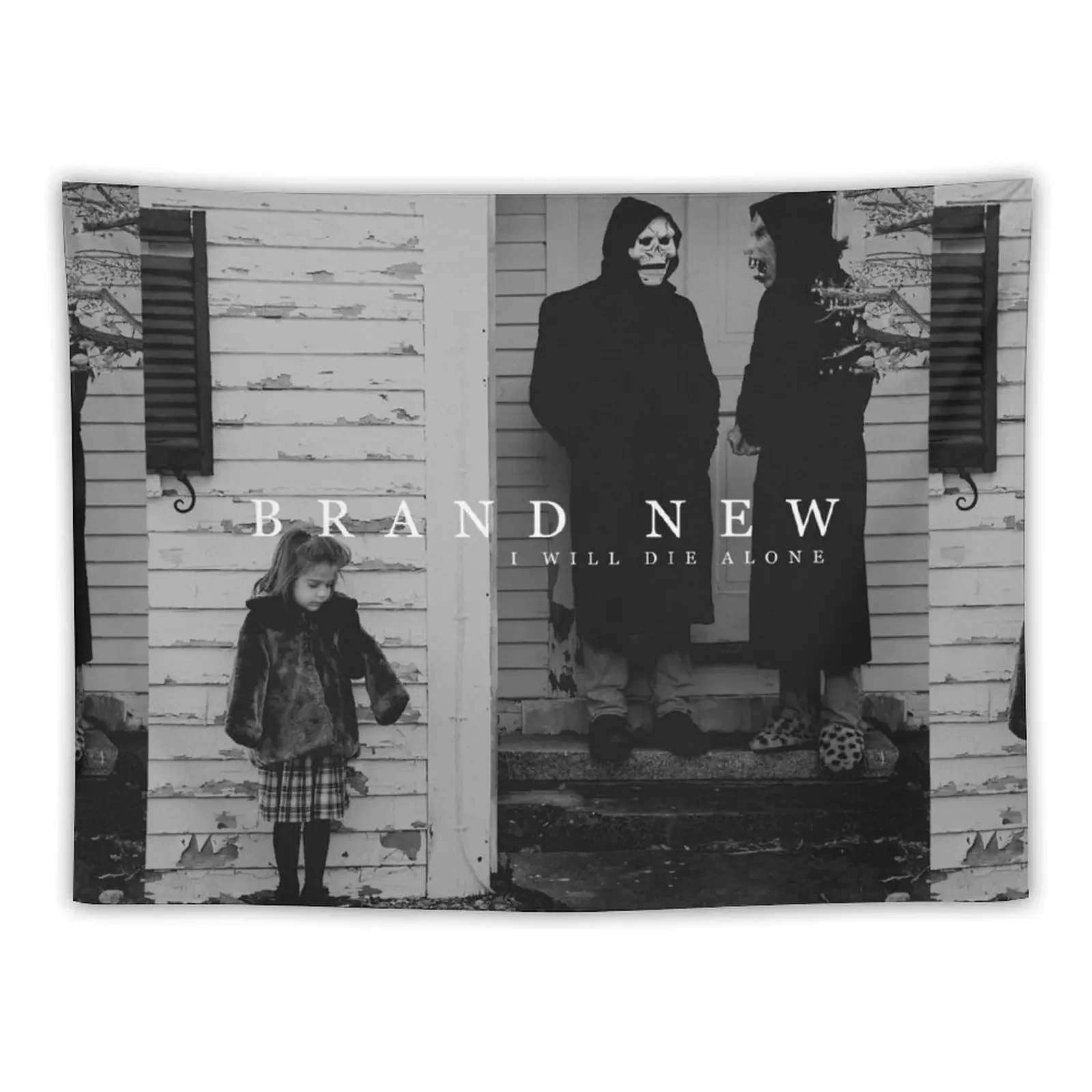 

Brand New | I Will Die Alone Tapestry Aesthetic Decoration Wall Tapestries Tapestry