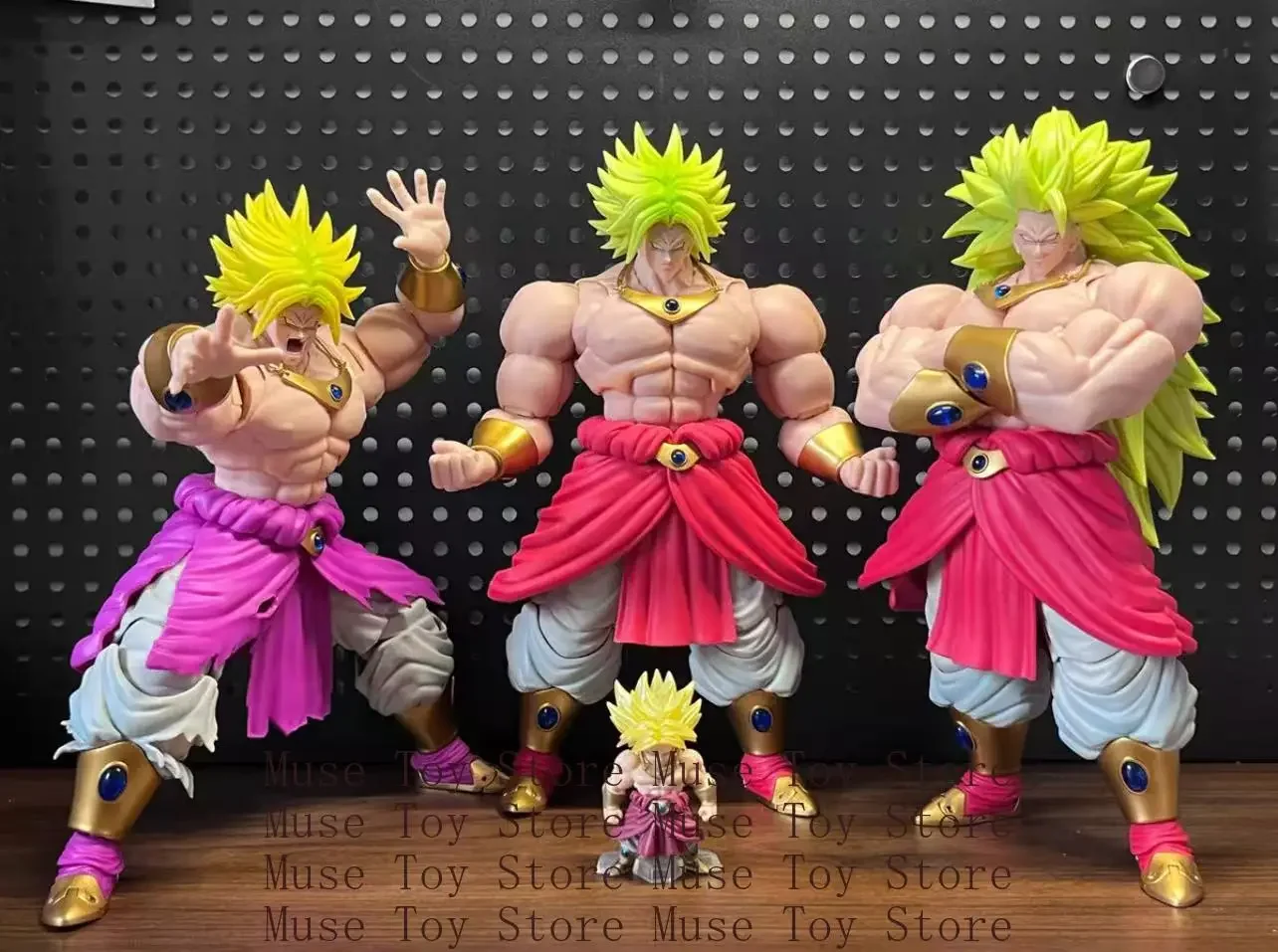 GM Studio 1/1 Réplica KONG Actualización Edición Entregado el 30 de julio Dragon Ball SHF3.0 Broly Legend 3 Form Debut 26-28CM
