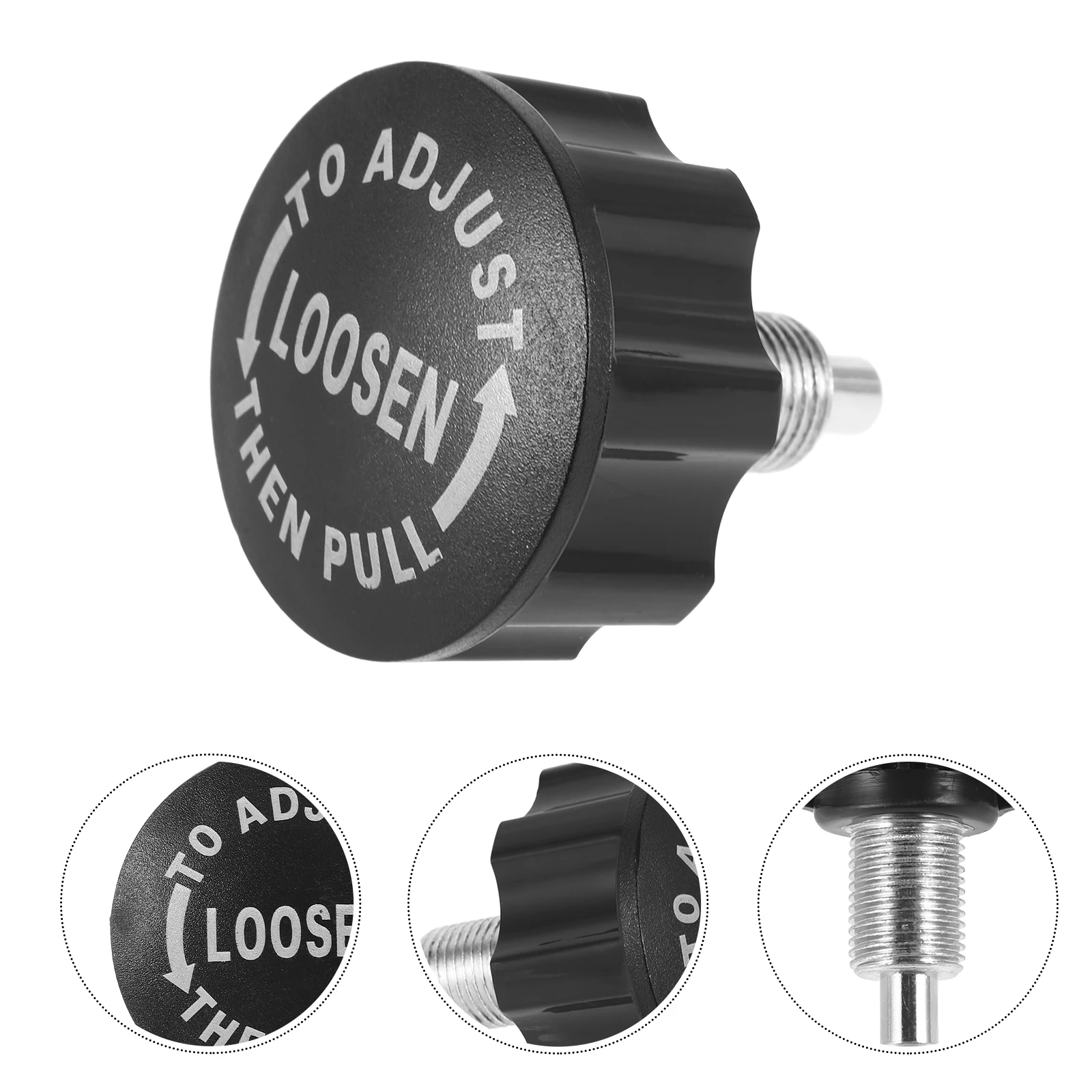 

Universal Pull Pin Spring For Exercise Bikes Smooth Surface Fitness Equipment Ball Knob Replacement Part Easy Adjustment