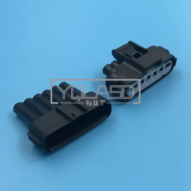 1 Juego de enchufe de acelerador eléctrico de coche de 6 vías, conjunto de CA MG 643796 90980-11858 para Toyota Mitsubishi 7283-1968-30