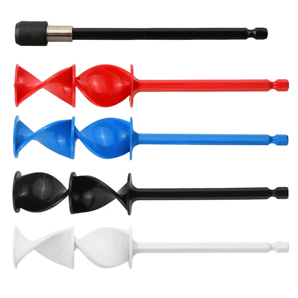 

Набор из 4 миксеров для краски с удлинительными стержнями, шестигранный хвостовик 1/4 дюйма, для эпоксидной смолы, керамической глазури