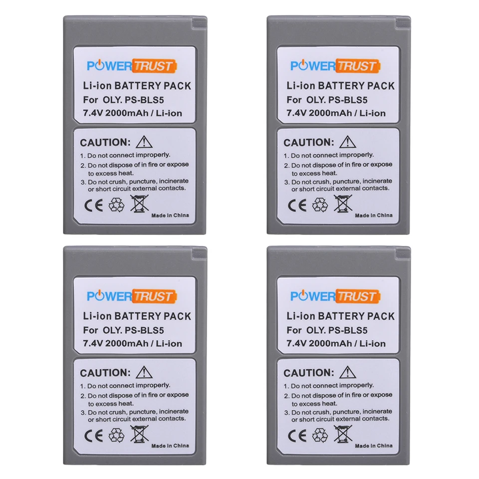 Kit Batterie Factice PS-BLS5 + Coupleur DC + Câble USB Pour Olympus PEN E-PL7 E-PL5 E-M10