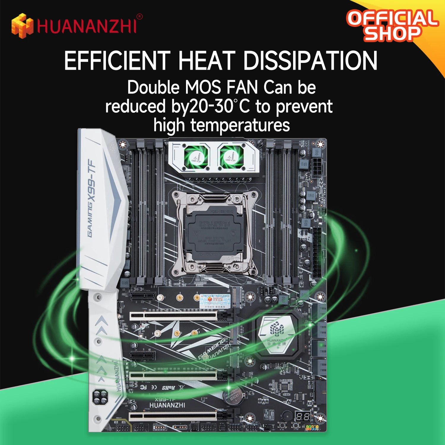 HUANANZHI X99 TF LGA 2011-3 XEON X99 Motherboard support Intel E5