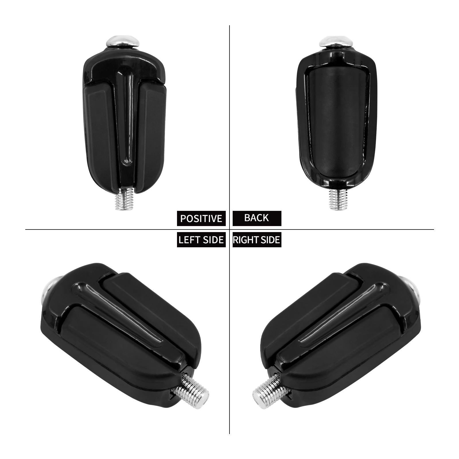 Motorcycle Black Slipstream Shifter Peg Shift Lever Pegs For Harley Sportster XL 883 1200 Touring Softail Dyna Breakout FLHR FLH