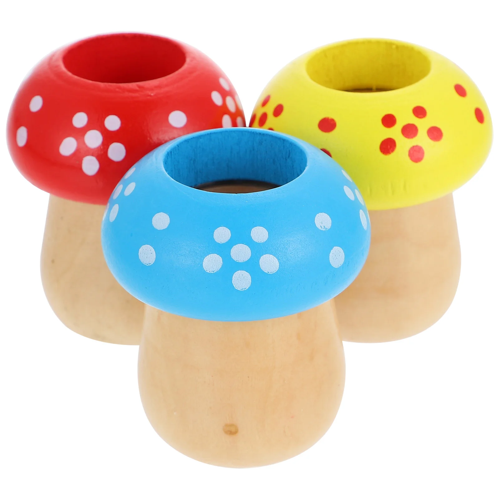 

Shape Toy Mushroom Kaleidoscope Educational Basket Color Cognition Mushrooms Kids