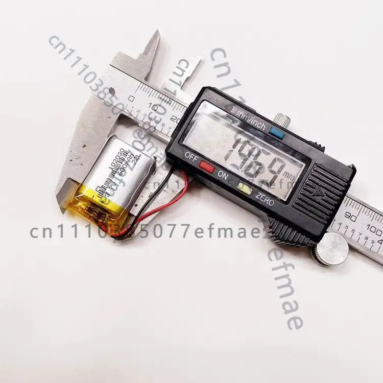 3.7V polymer lithium battery 102030 humidifier bluetooth audio beauty instrument hand warmer camera 600MAH