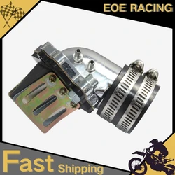 35mm Carburetor Interface Intake Manifold Pipe Reed Valve For PWK PE BWS100 Yamaha JOG50 JOG90 50cc 90cc 2 Stroke Scooter 1E40QM