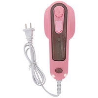 Portable Handheld Steamer Ironing Machine Clothes Travel Pink Lightweight No Leakage Safe Temp Steam Wrinkle
