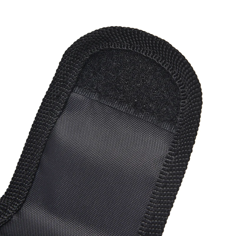 Black Nylon Knife Sheath Bag For Folding Knife Tool Belt Case Flashlight Holder