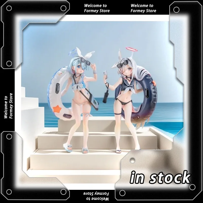 

24cm Blue Archive Arona Anime Figure Plana Swimsuit Action Figure Yurizono Seia/Ichinose Asuna Bunny Girl Figure Model Doll Toys
