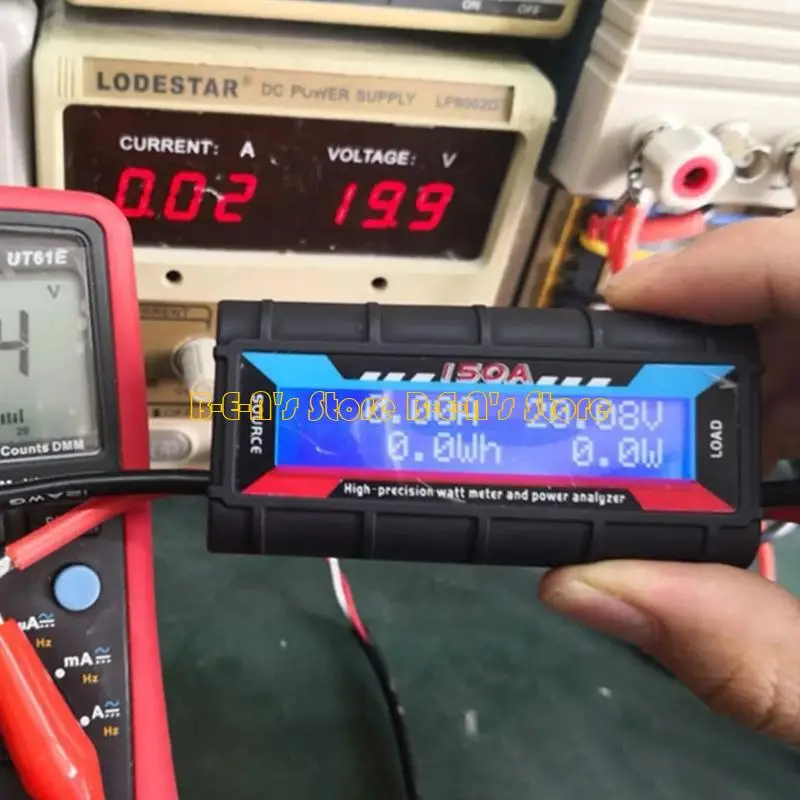 

Y1AD Детектор мощности Монитор ЖК-цифровой дисплей Вольтметр Амперметр Анализаторы тока 150А Ваттметр Анализаторы мощности