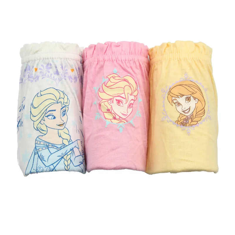 5 قطعة ديزني أنيمي المجمدة الأطفال الملابس الداخلية Kawaii إلسا آنا ميني ماوس السروال الكرتون صوفيا فتاة السراويل الداخلية #3