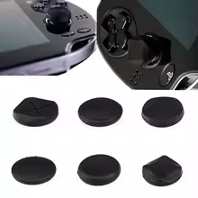 6Pcs Silicone Analog Controller Thumb Stick Thumbstick Cap Protective Cover Case for PlayStation Psvita PS Vita 1000/2000