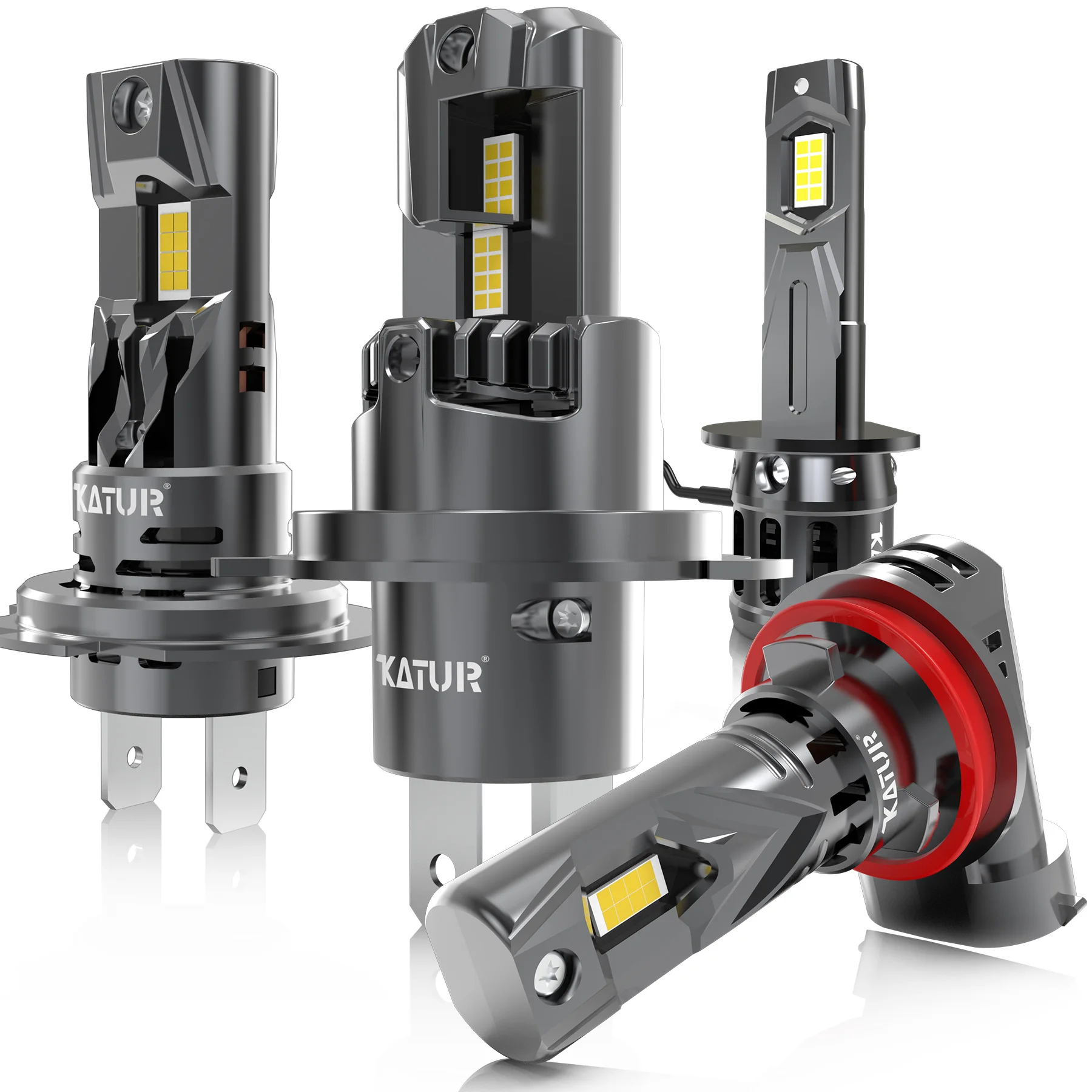 2pcs h4 6000 hi lo strahl led scheinwerfer canbus 20000lm w hoch leistung h1 h7 h8 h11 led glühbirnen kein fehler k csp chip
