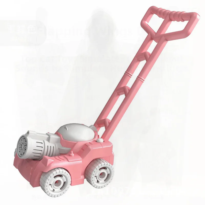 لعبة سيارة الخزان الكهربائي للأطفال مع منفاخ فقاعات يعمل بالدفع اليدوي وتميز الموسيقى الخفيفة للعب الأطفال في الهواء الطلق #1