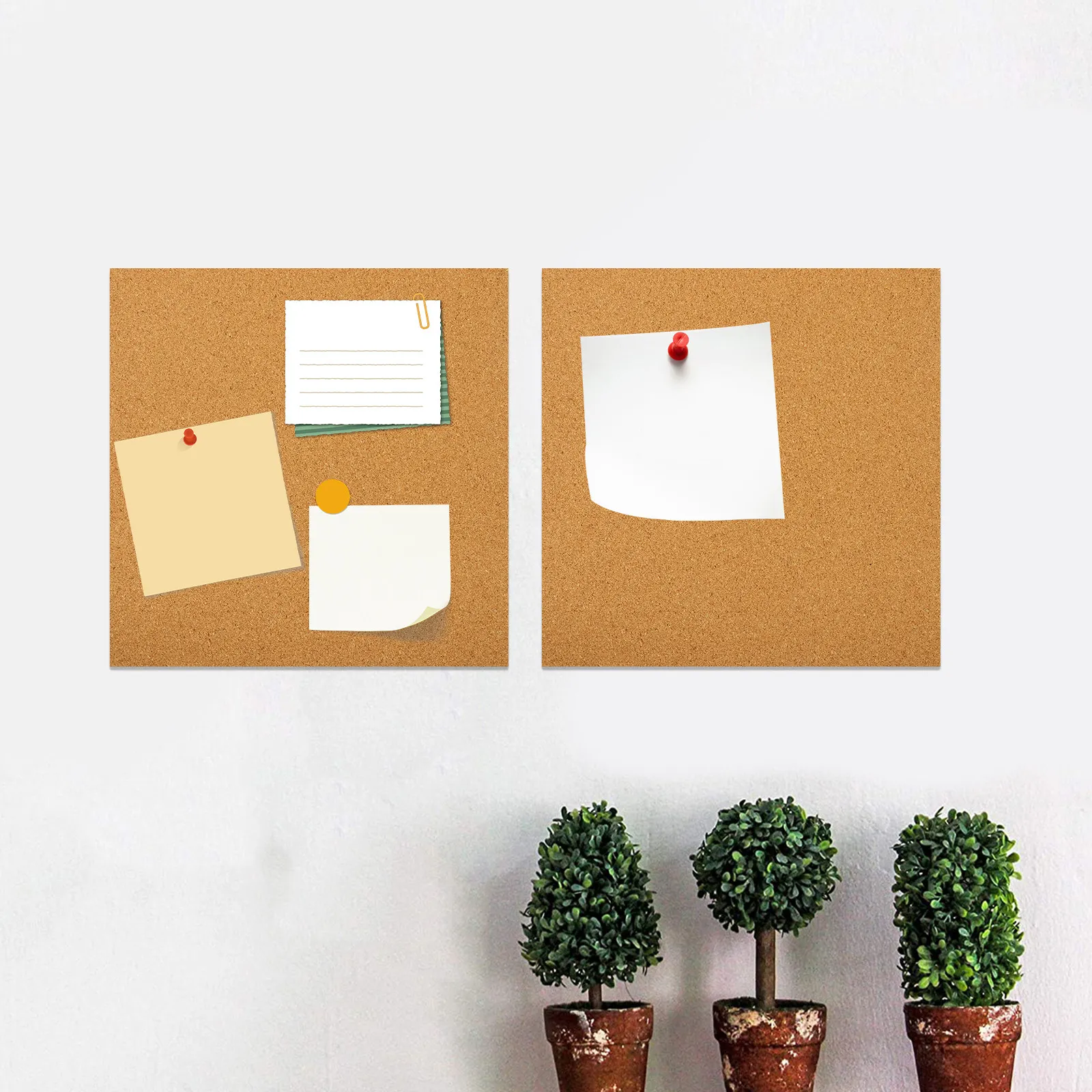 

Набор из 5 пробковых звукопоглощающих настенных плиток для дома, офиса, поделок своими руками, декоративных досок для объявлений и сообщений