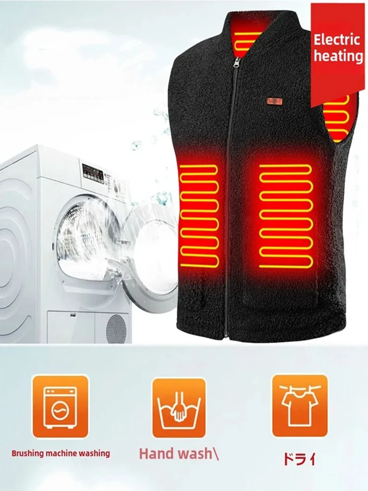 

Three Temperature Settings Heating Vest And Shaping Vest USB Charging For Quick Heating Suitable For Winter Skiing And Camping
