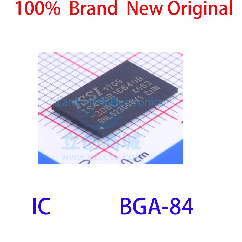 IS43DR16640B-3DBLI IS IS43 IS43DR IS43DR16640 IS43DR16640B IS43DR16640B-3DB 100%  Brand  New Original IC BGA-84