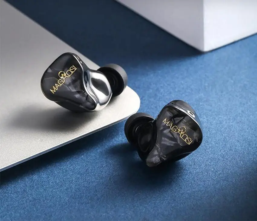 Magaosi-Écouteurs intra-auriculaires hybrides V3 2BA + 1esse triple pilote, oreillettes avec câble amovible, audiophile, musicien, IEM