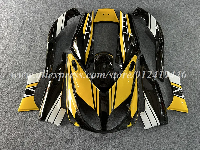 4Gifts New ABS Fairings Kit Fit For YAMAHA T-Max 500 2001 2002 2003 2004 2005 2006 2007 Bodywork Set Custom Black Yellow White