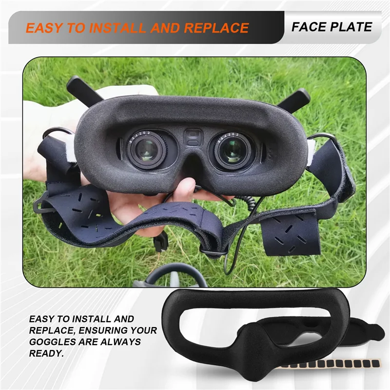 ABMF-For DJI AVATA 2 Goggles 3 Sponge Eye Mask Comfortable And Light Resistant Drone Accessories A