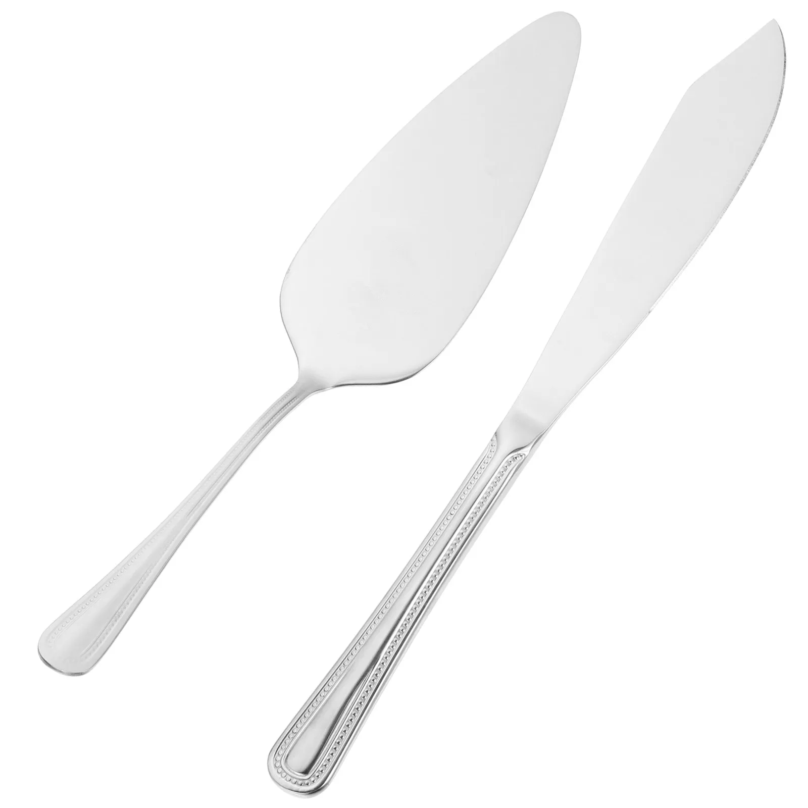 Juego de utensilios para cortar y espumar pasteles, espátula de acero inoxidable resistente, herramienta para hornear, para postres de boda, cocina, pizza, 1 set