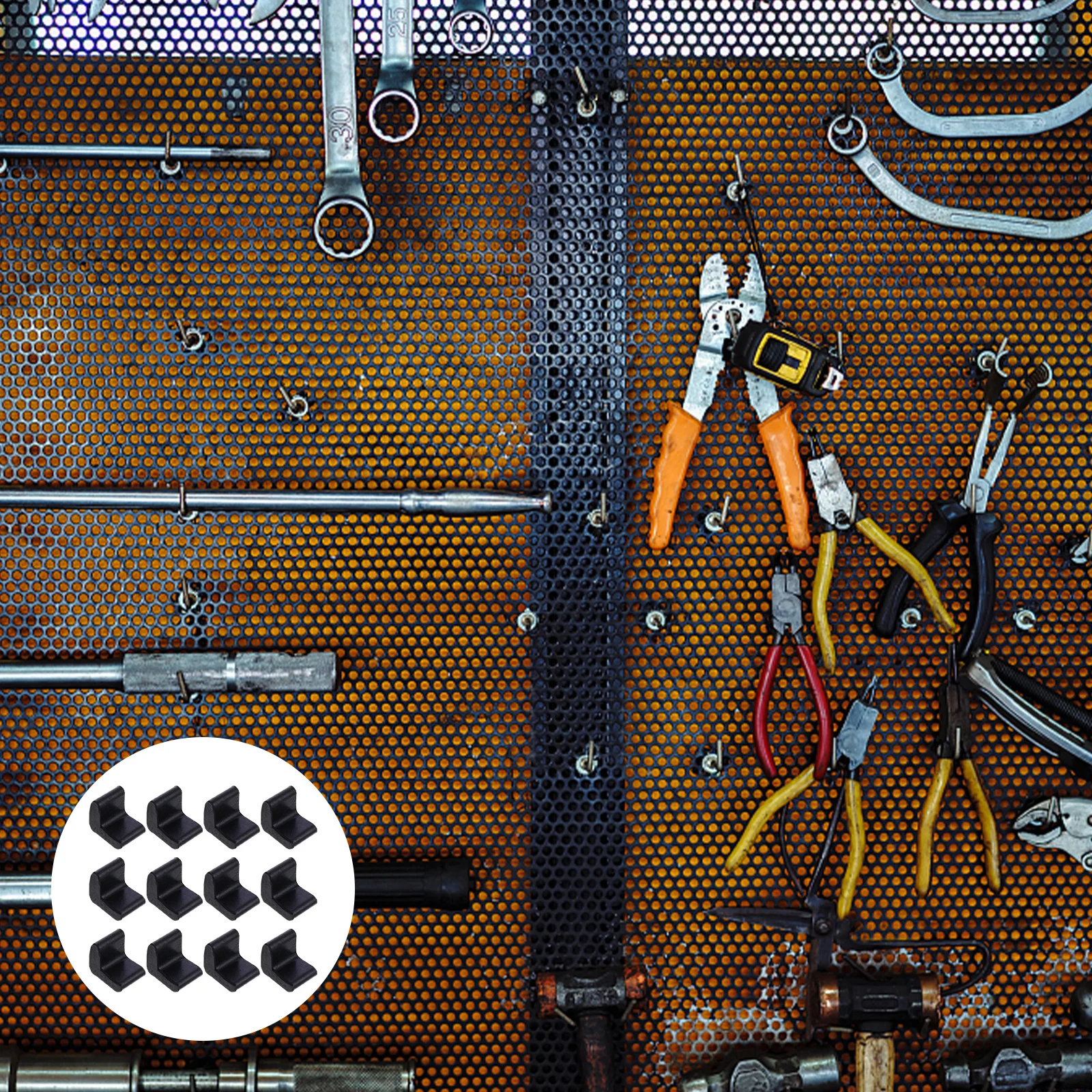 

30pcs Anti-Slip Furniture Foot Pads L Shaped Rubber Floor Protectors For Chair Leg Desk Bed Frame Heavy Duty Natural Rubber Pads