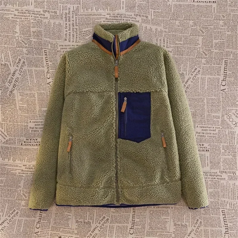 กลางแจ้งWindproofฤดูหนาวชายColdproofเสื้อแจ็คเก็ตเสื้อกันหนาวCashmere Jacketลงเสื้อแจ็คเก็ตชายอุ่นสบายเสื้อผ้าTop