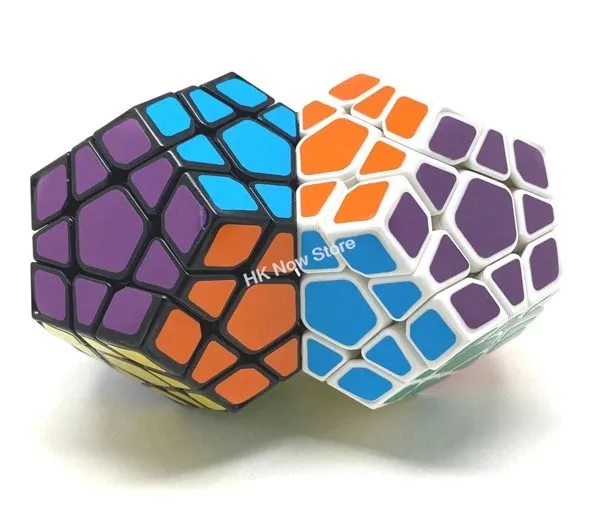 Calvin Double Megaminx Cube magique sans colle corps Puzzle Cube professionnel Puzzle jouets jouets éducatifs enfants cadeau Cubo