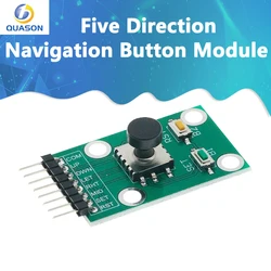 Five Direction Navigation Button Module for MCU AVR Game 5D Rocker Joystick Independent Keyboard forArduino Joystick Module