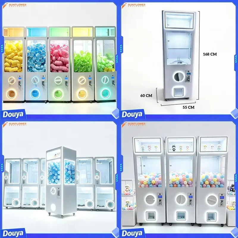 Factory Price Custom Commercial Coin Operated Prize Toy Ball Vending Machine Gacha Gifts Twisted Amusement