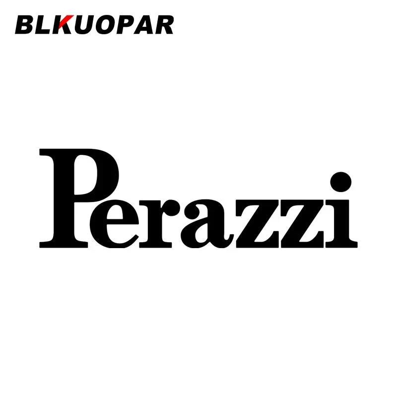 

Автомобильная наклейка BLKUOPAR Perazzi, оригинальные модные креативные наклейки с защитой от царапин, Оригинальные Водонепроницаемые забавные наклейки для квадроциклов, Стайлинг автомобиля