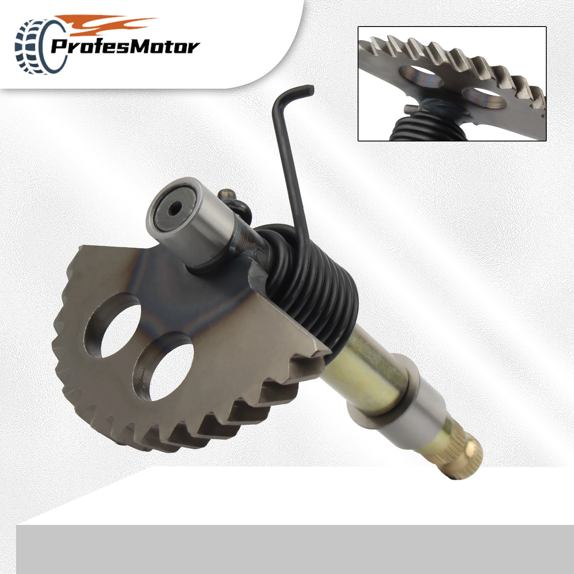 

Motorcycle Scooter Starting Shaft With Spring 129mm For GY6 125cc 150cc 152QMI 157QMJ Moped scooter ATV Go-Kart Engine Modified