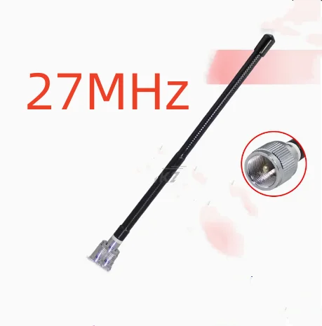 PL259 connector CB antenna 27MHz  handheld mobile radio flexible rubber aerial uhf male